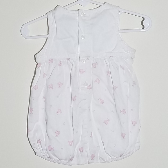 Absorba Floral Romper 6m - Picture 3 of 4